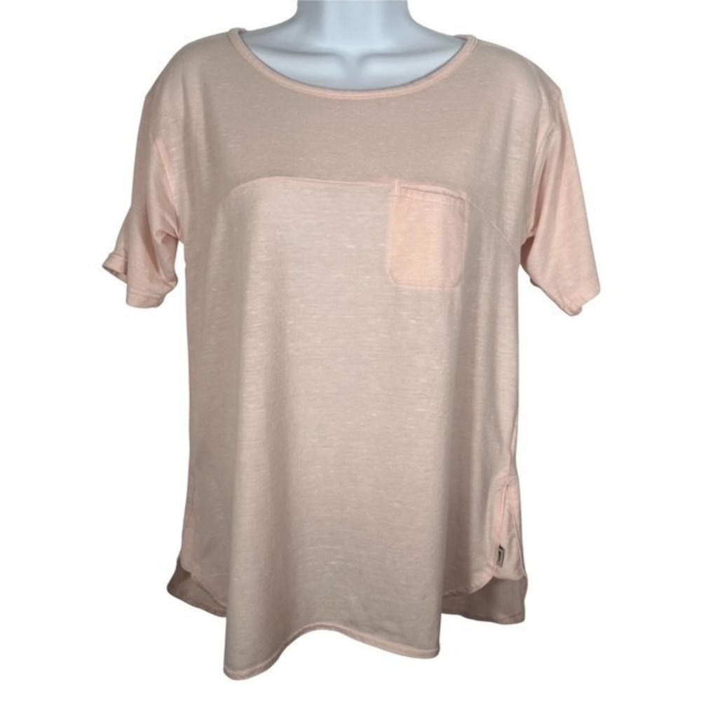 The North Face Womens Sz S Pocket Tee Soft Peachโ Short Sleeve Lightweight 1742